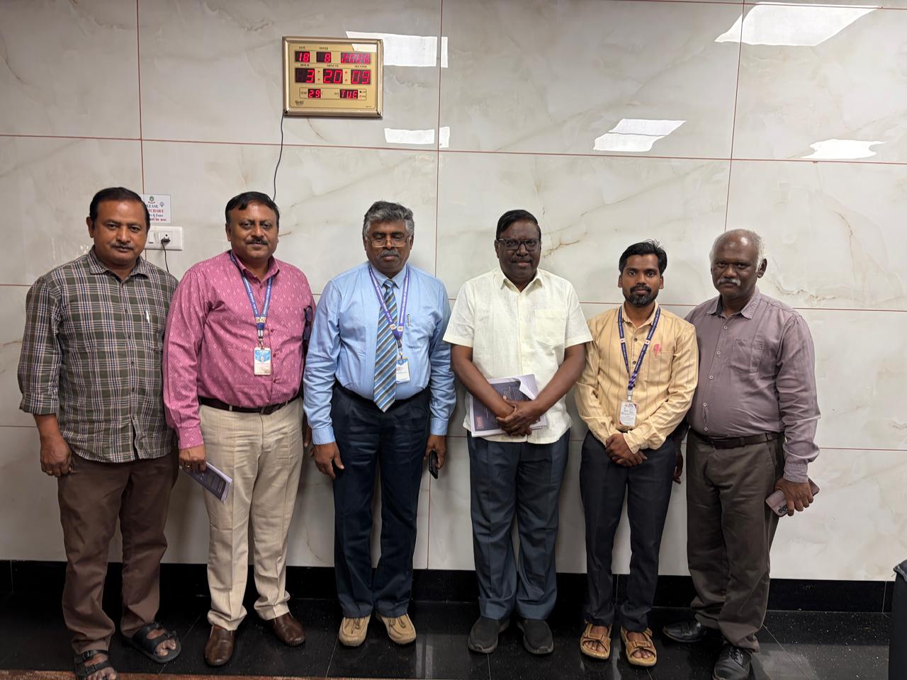 MMS Secretary, Dean Academics, GB Member and STEAM Coordinator with the Principal and Dean (Industry Relations) of Adhiyamaan College of Engineering