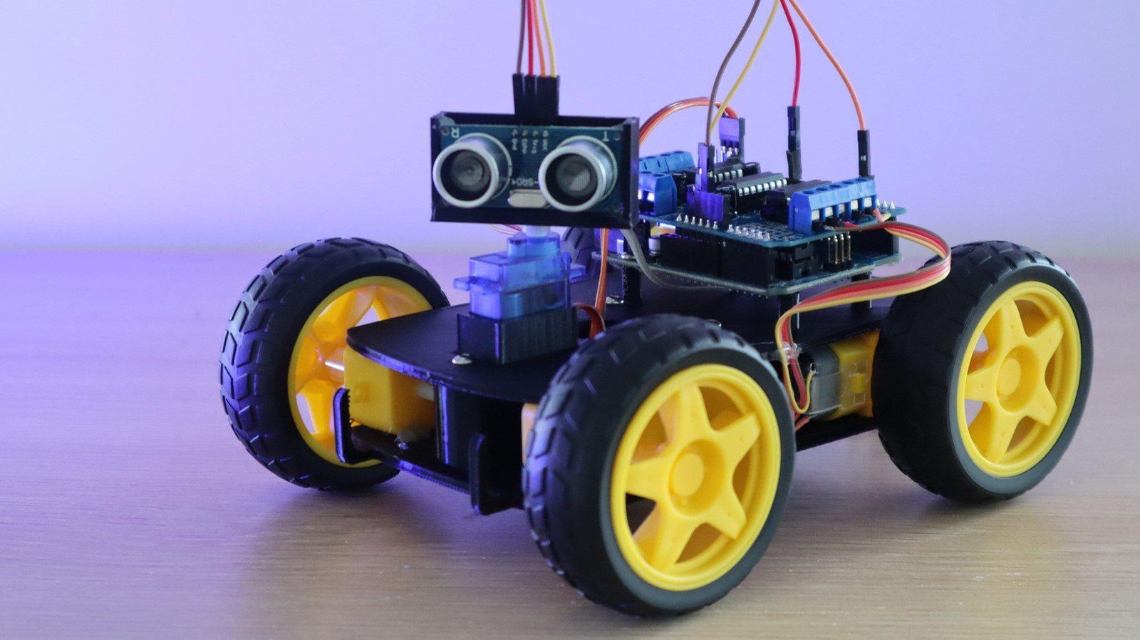 Obstacle avoiding robot prototype