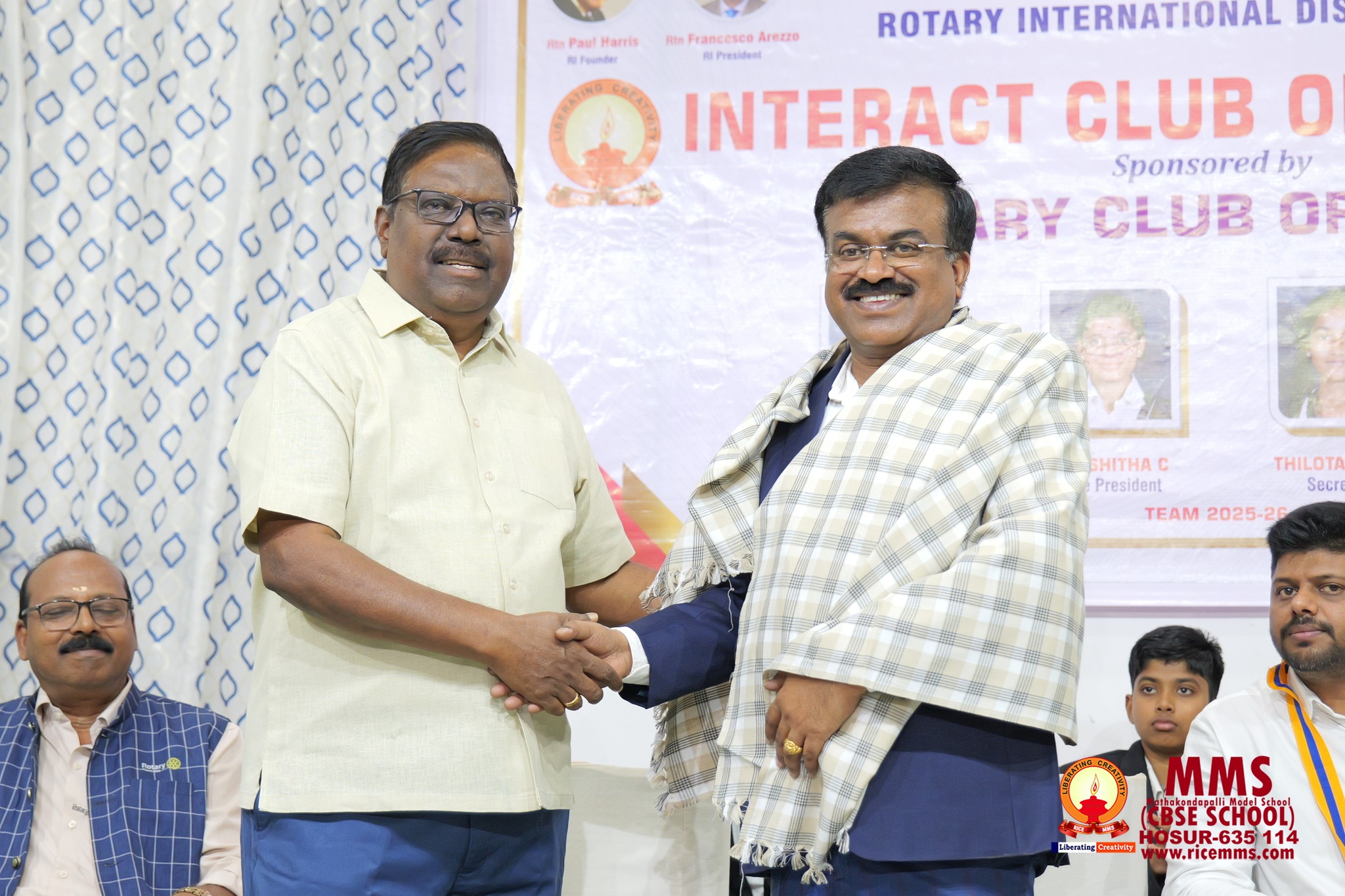 Interact Club Installation Ceremony 2025–26 | MM School
