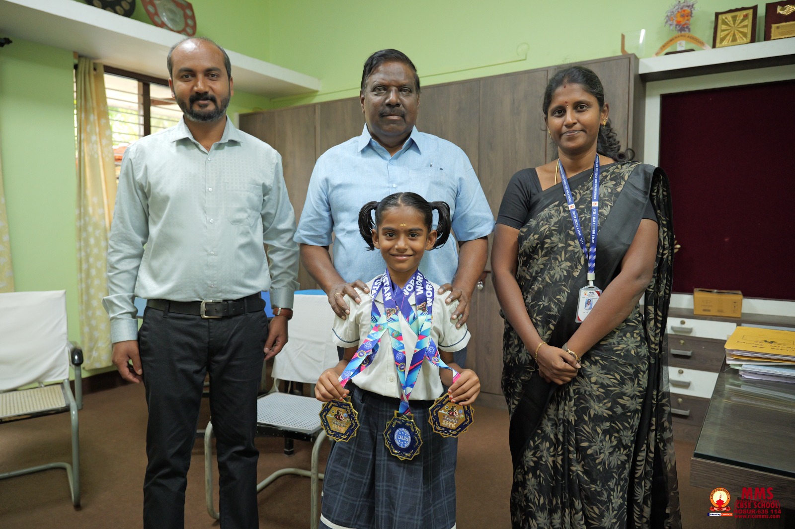 A Moment of Pride for MM School and India!